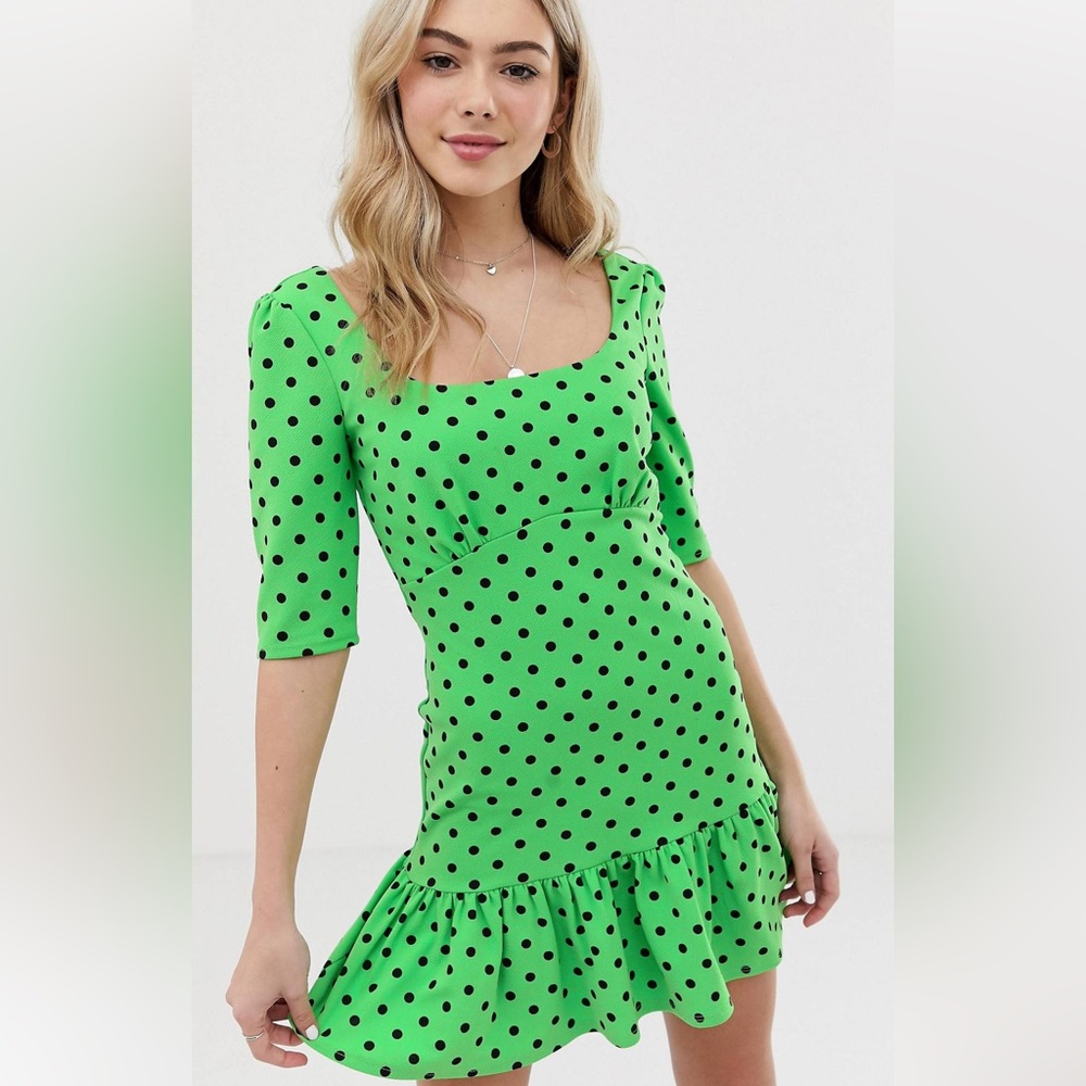Asos green dress